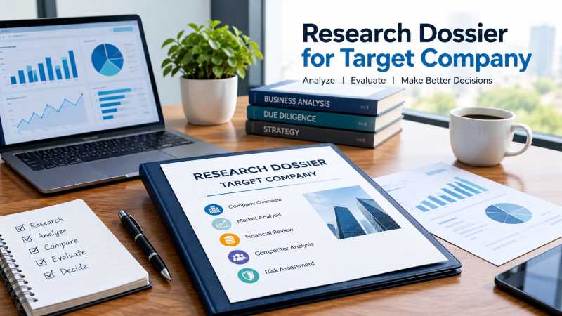 Research Dossier for Target Company: Business Analysis Guide